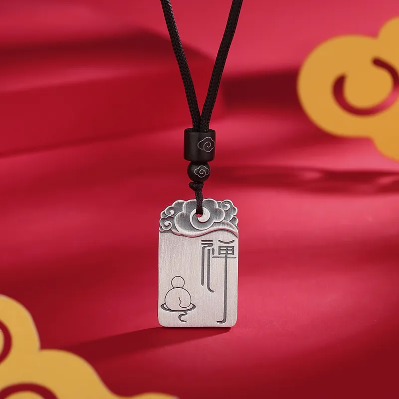 7℃ Sterling Silver Necklaces Unisex-5