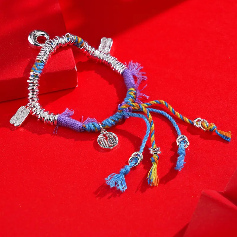 7℃ Sterling Silver Bracelets Unisex-2