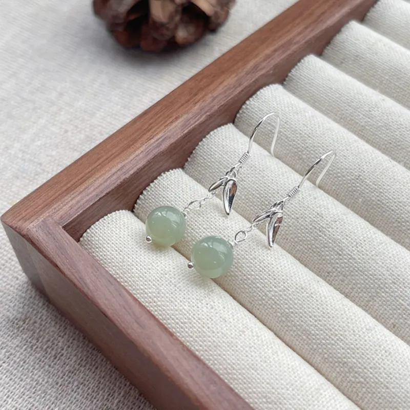 7℃ 999 Fine Silver Earrings Unisex-4