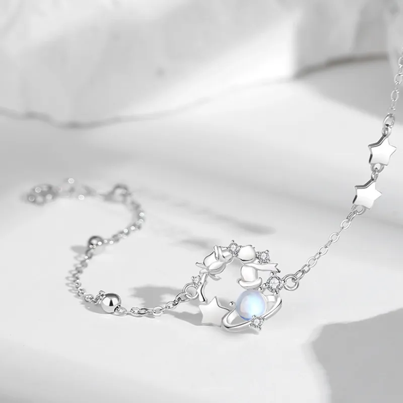 7℃ S999 Fine Silver Bracelets Unisex-3