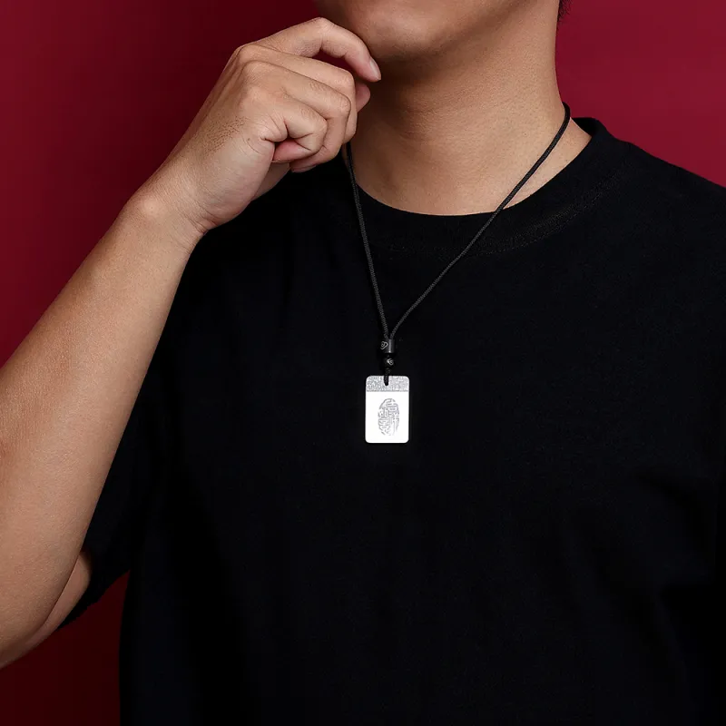 7℃ 999 Fine Silver Necklaces Unisex-0