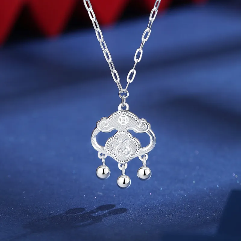7℃ Sterling Silver Necklaces Unisex-3