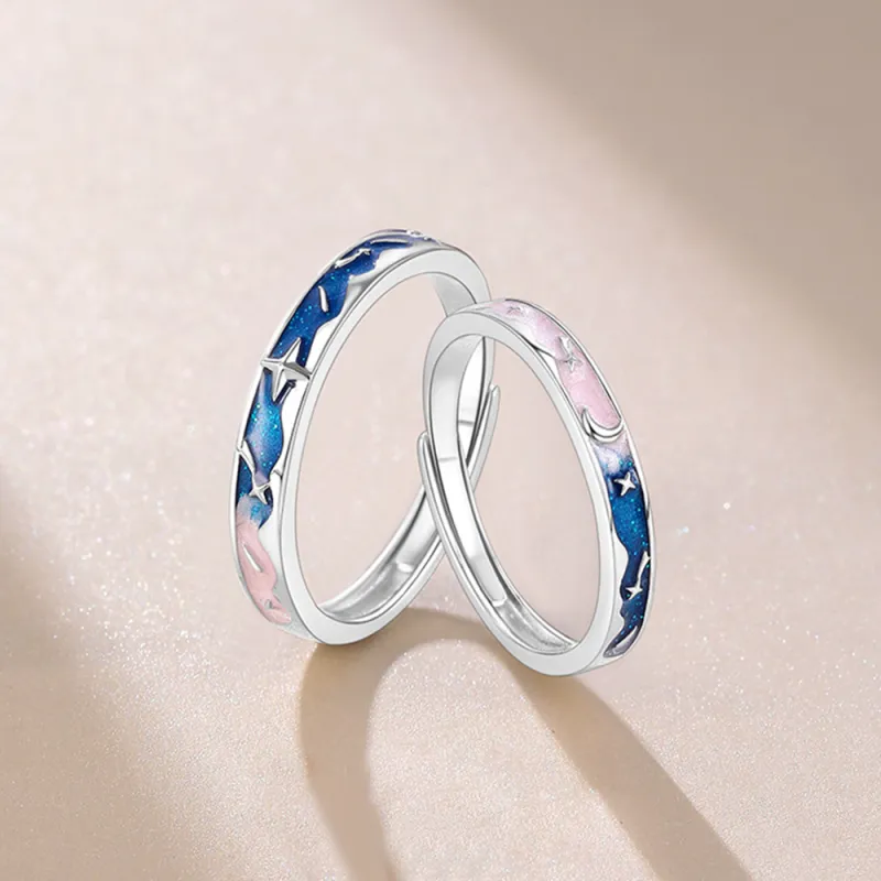 7℃ 999 Fine Silver Rings Unisex-5