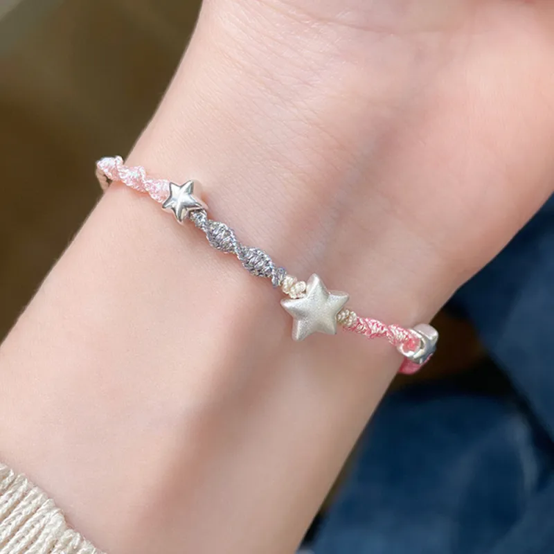 7℃ S999 Fine Silver Bracelets Unisex-2