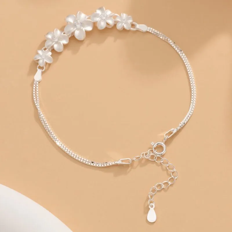 7℃ Sterling Silver 990 Bracelets Unisex-5