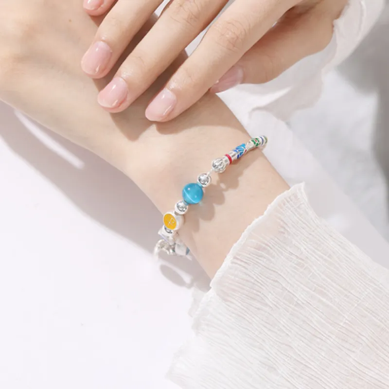 7℃ Sterling Silver Bracelets Unisex-1