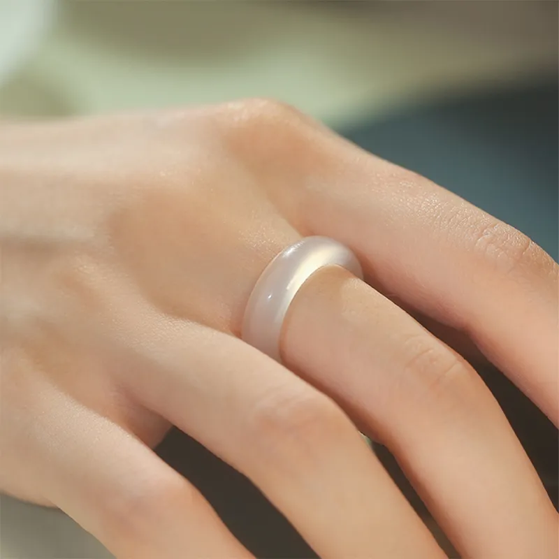 7℃ Jade Rings Unisex-1