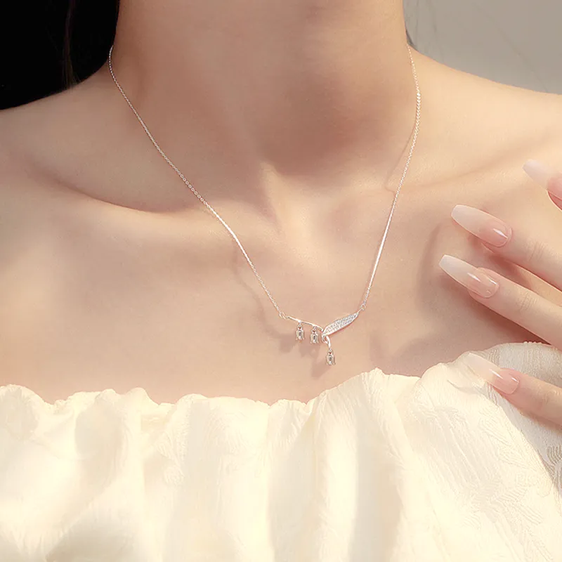 7℃ S925 Silver Necklaces Unisex-2