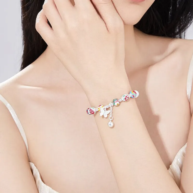 7℃ 999 Fine Silver Bracelets Unisex-2