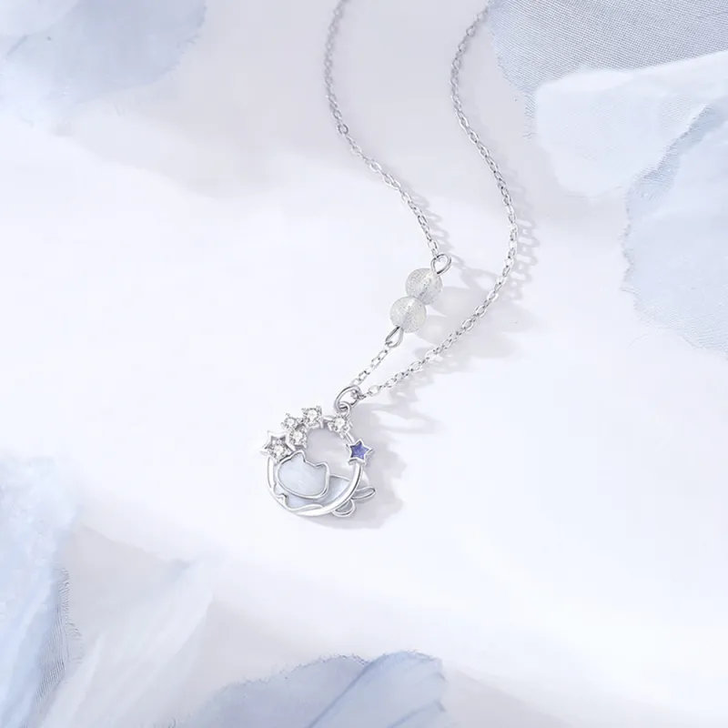 7℃ S925 Silver Necklaces Unisex-4