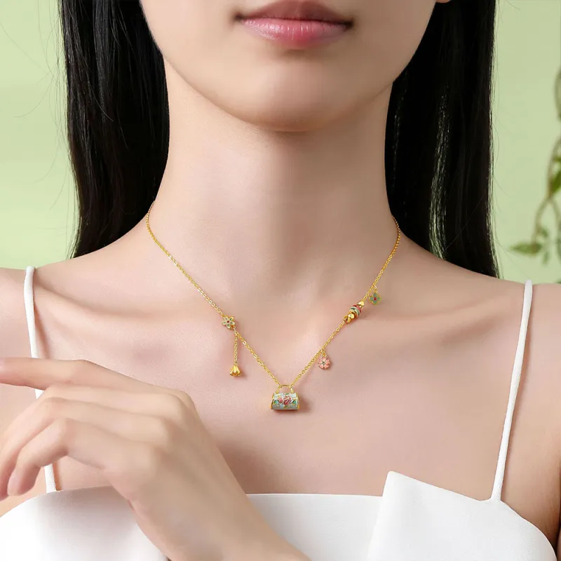 7℃ 999 Fine Silver Necklaces Unisex-2