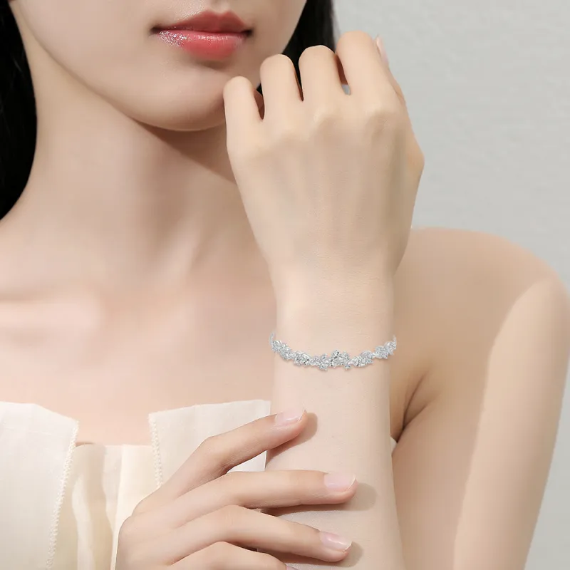 7℃ Sterling Silver Bracelets Unisex-1