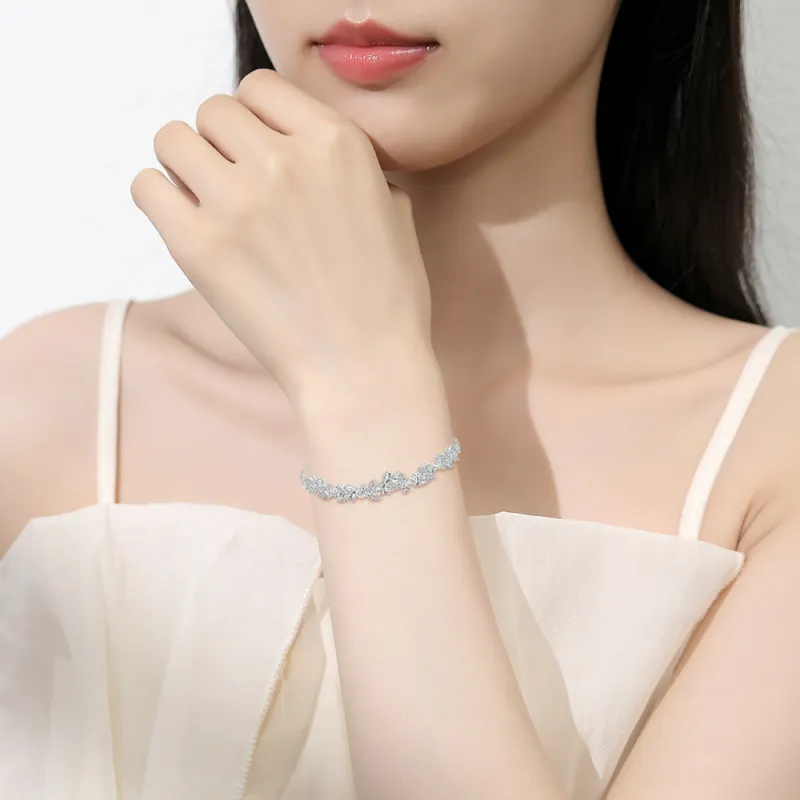 7℃ Sterling Silver Bracelets Unisex-2