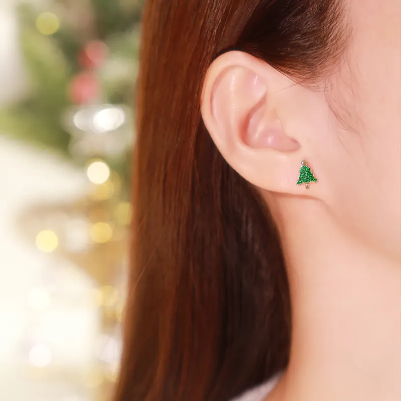 7℃ S925 Sterling Silver Stud Earrings Unisex-3