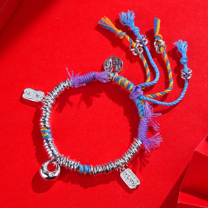 7℃ Sterling Silver Bracelets Unisex-1