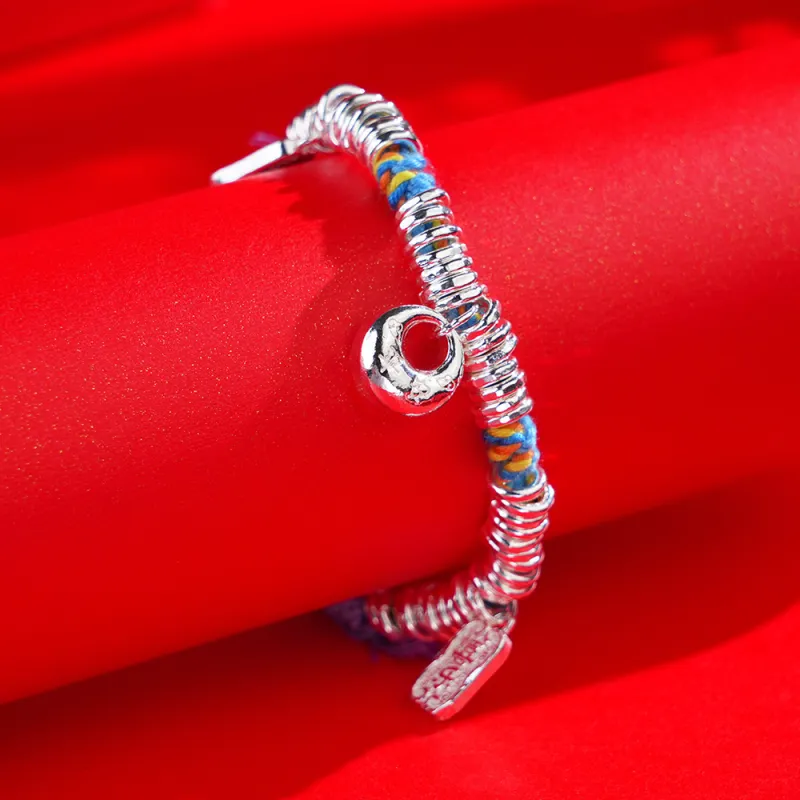 7℃ Sterling Silver Bracelets Unisex-3