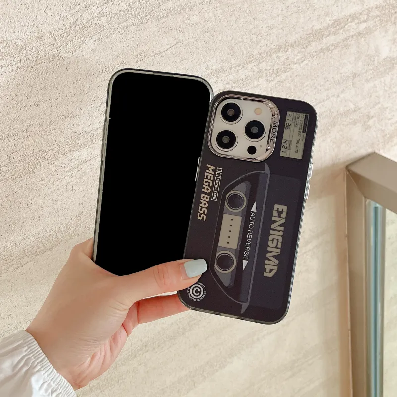 Dis Cat ABS+PC Material Mecha Car Phone Cases Compatible With IPhone 12/13/14/15/Pro/Mac-10