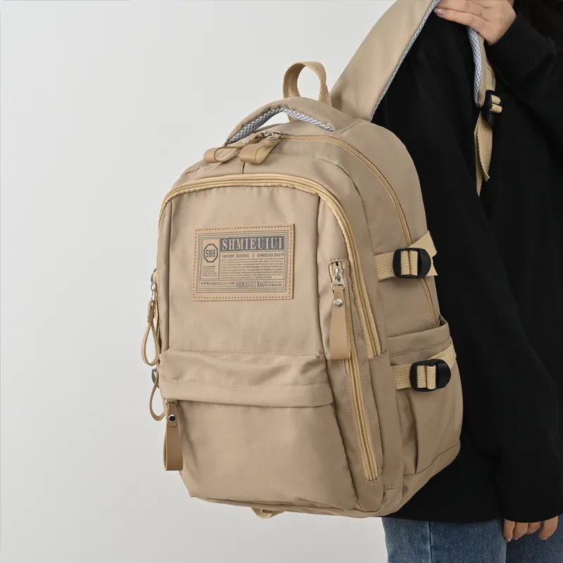 MINLUBAOLUO Nylon Casual Versatile Cycling Commute Travel Backpack Large Size Unisex Multicolor-10