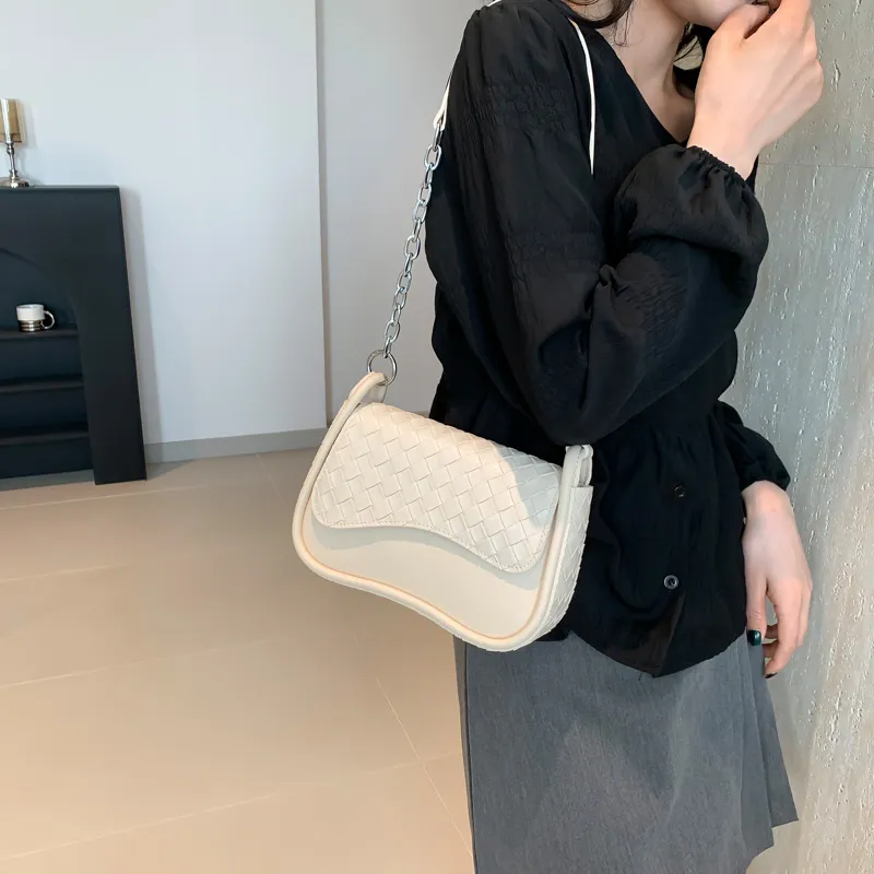 MINLUBAOLUO PU Fashion Casual Versatile Shoulder Bag, Handbag Women's Multicolor-8
