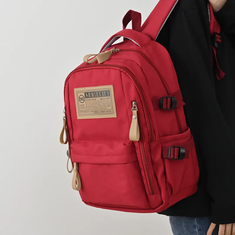 MINLUBAOLUO Nylon Casual Versatile Cycling Commute Travel Backpack Large Size Unisex Multicolor-15