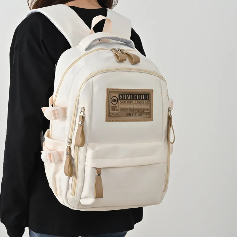 MINLUBAOLUO Nylon Casual Versatile Cycling Commute Travel Backpack Large Size Unisex Multicolor-2