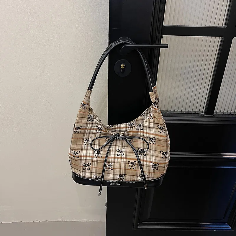 MINLUBAOLUO Fabric Handbag Shoulder Bag Regular Women's Multicolor-2