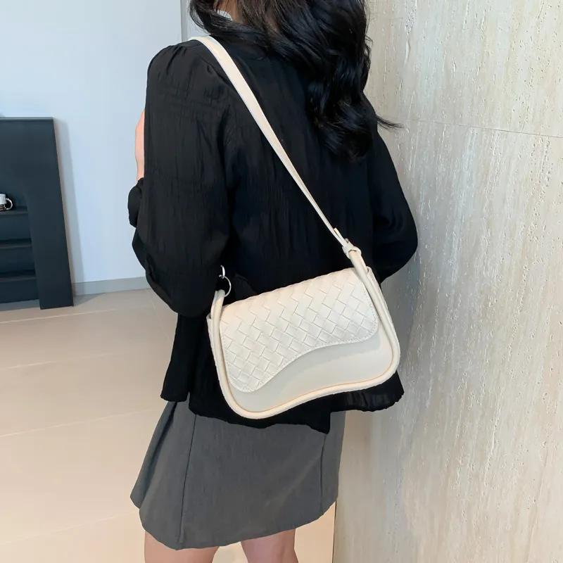 MINLUBAOLUO PU Fashion Casual Versatile Shoulder Bag, Handbag Women's Multicolor-11