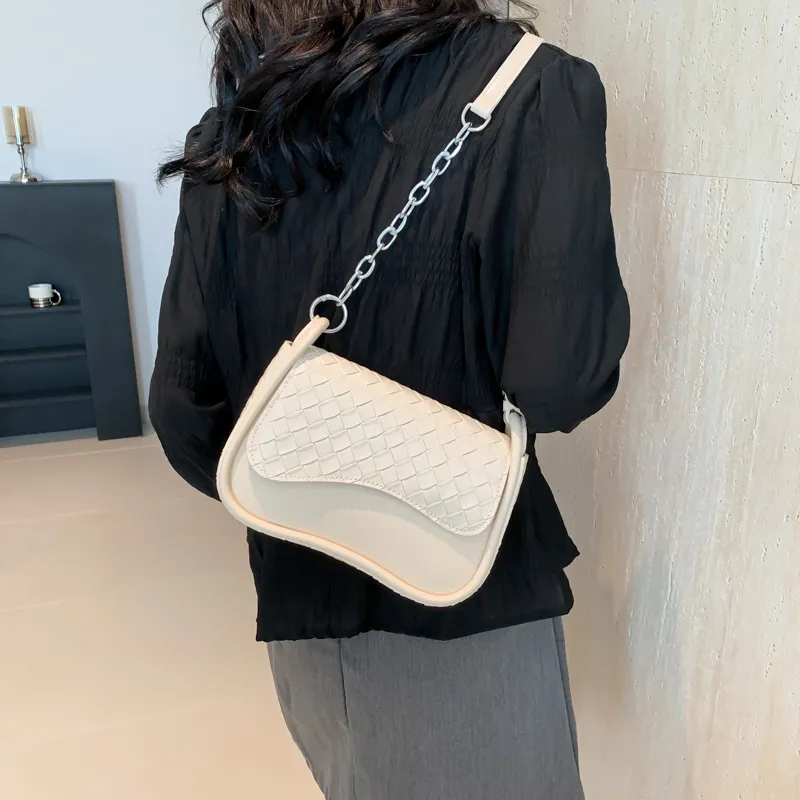 MINLUBAOLUO PU Fashion Casual Versatile Shoulder Bag, Handbag Women's Multicolor-9