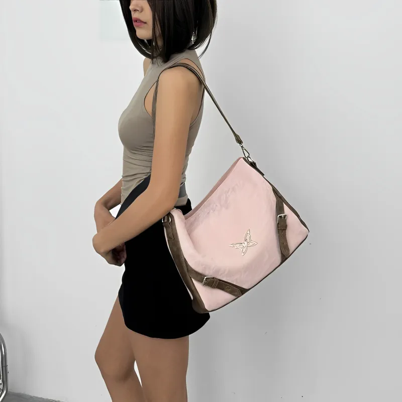 MINLUBAOLUO PU Tote Bag Shopping Bag Crossbody Bag Shoulder Bag Women's Multicolor-5