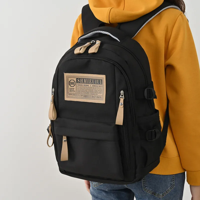 MINLUBAOLUO Nylon Casual Versatile Cycling Commute Travel Backpack Large Size Unisex Multicolor-21