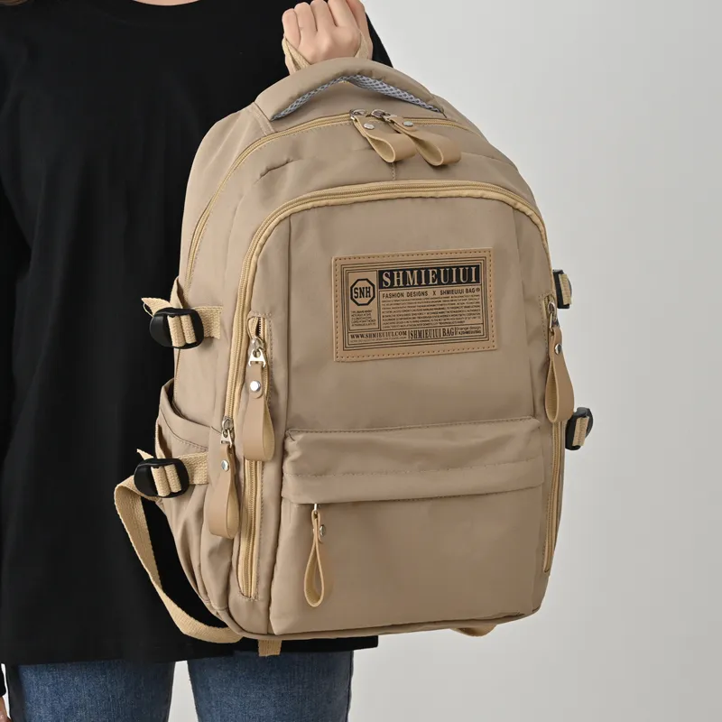 MINLUBAOLUO Nylon Casual Versatile Cycling Commute Travel Backpack Large Size Unisex Multicolor-7