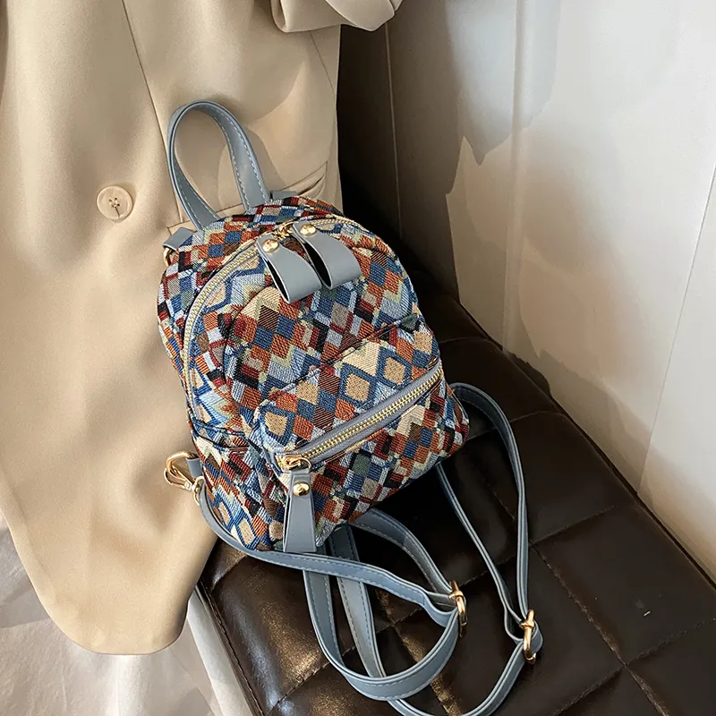 MINLUBAOLUO PU Casual Versatile Effortless Style Commute Handbag Shoulder Bag Backpack Regular Women's Multicolor-10