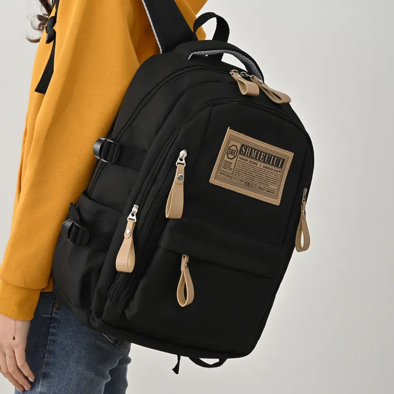 MINLUBAOLUO Nylon Casual Versatile Cycling Commute Travel Backpack Large Size Unisex Multicolor-20