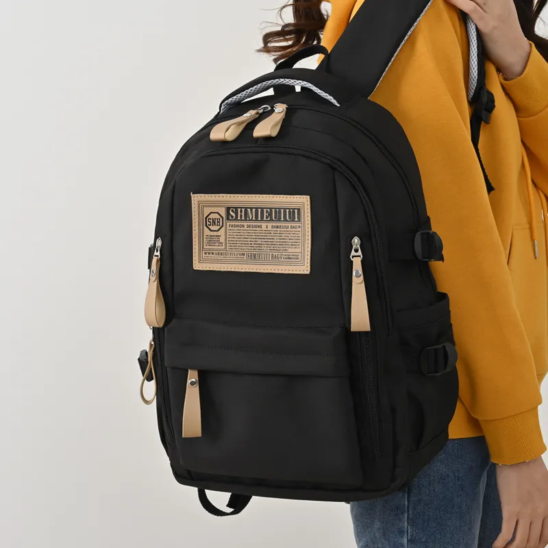 MINLUBAOLUO Nylon Casual Versatile Cycling Commute Travel Backpack Large Size Unisex Multicolor-19