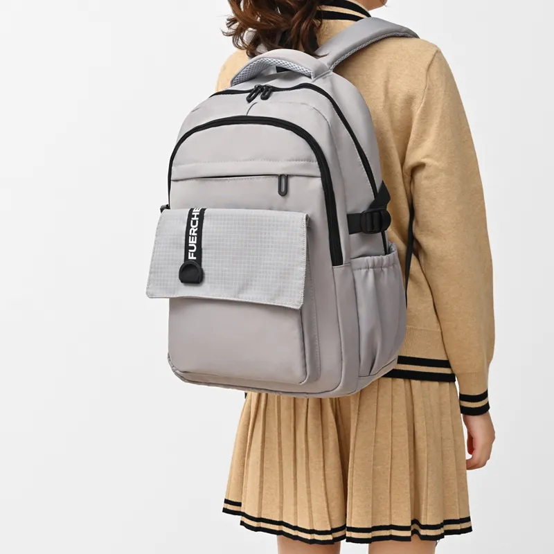 MINLUBAOLUO Oxford Backpack Large Size Women's Multicolor-9