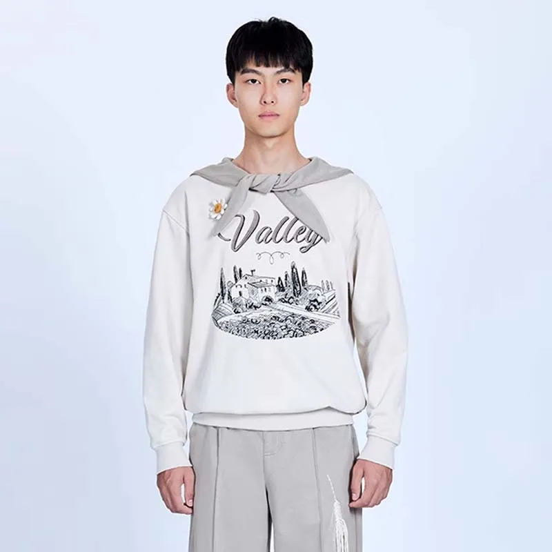VALLEYOUTH Sweatshirt Unisex Wheat-2