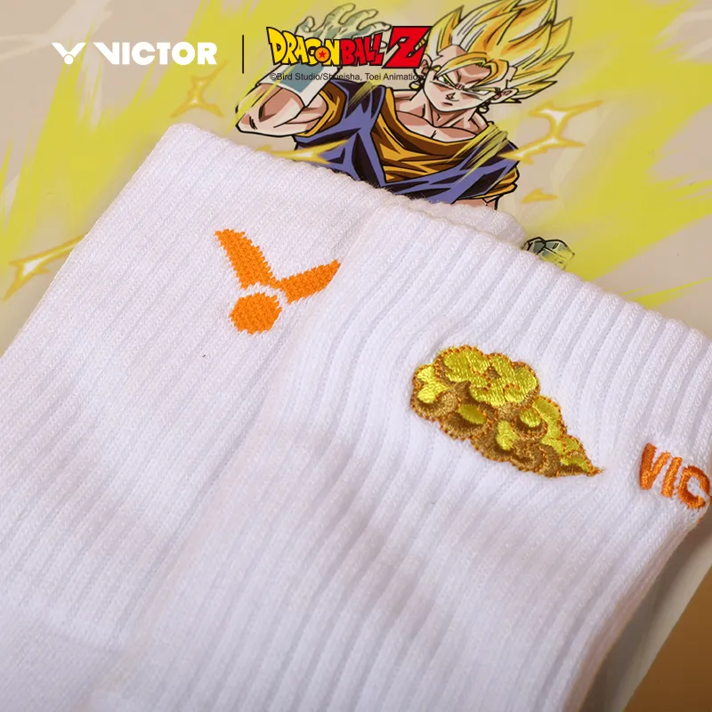 VICTOR x LONGZHU Z Badminton Socks Unisex-4