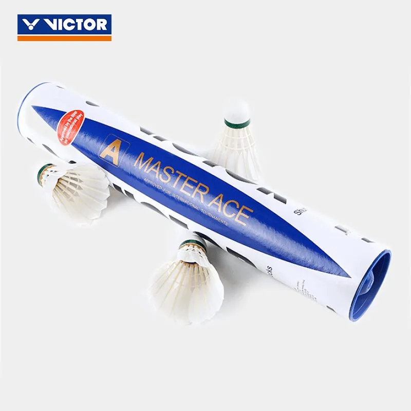 VICTOR Master Collection 12 Pack Goose Feather Shuttlecocks-5
