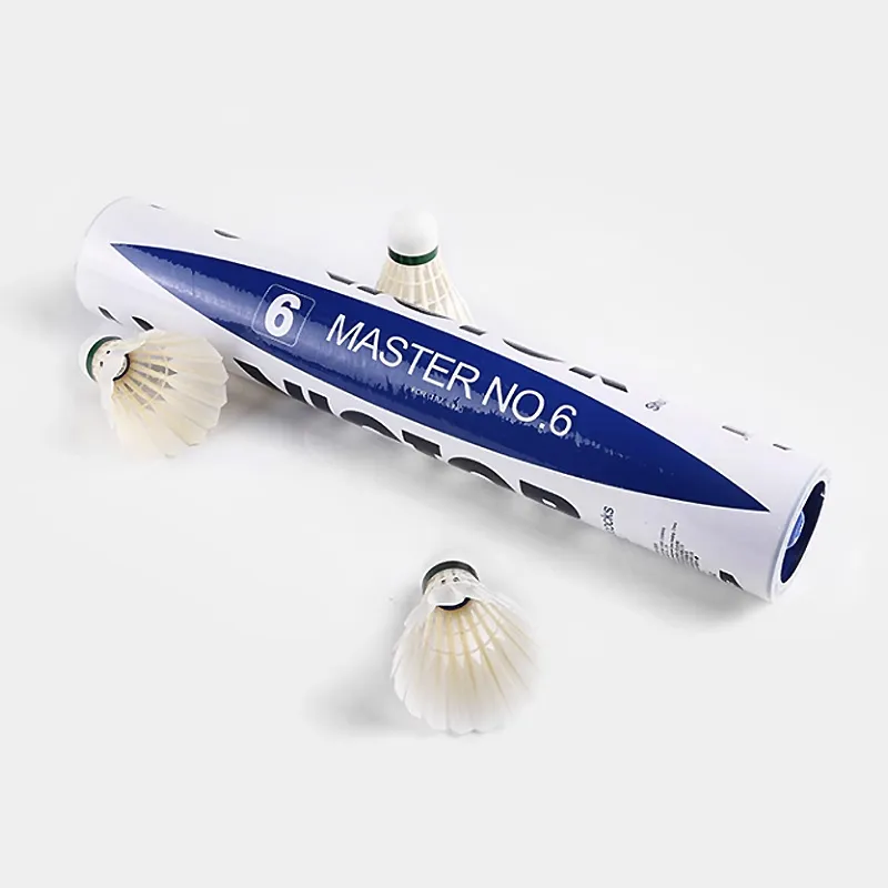 VICTOR Goose Feather Shuttlecock 12 Pack Goose Feather Humped Goose Feather Shuttlecocks-3