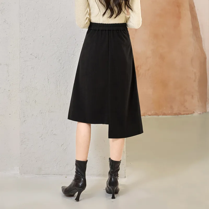 SMEN Casual Long Skirts Women's-7