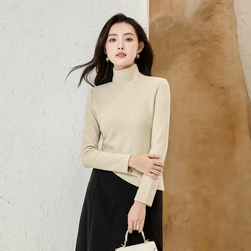 SMEN T Shirts Women's Apricot-6