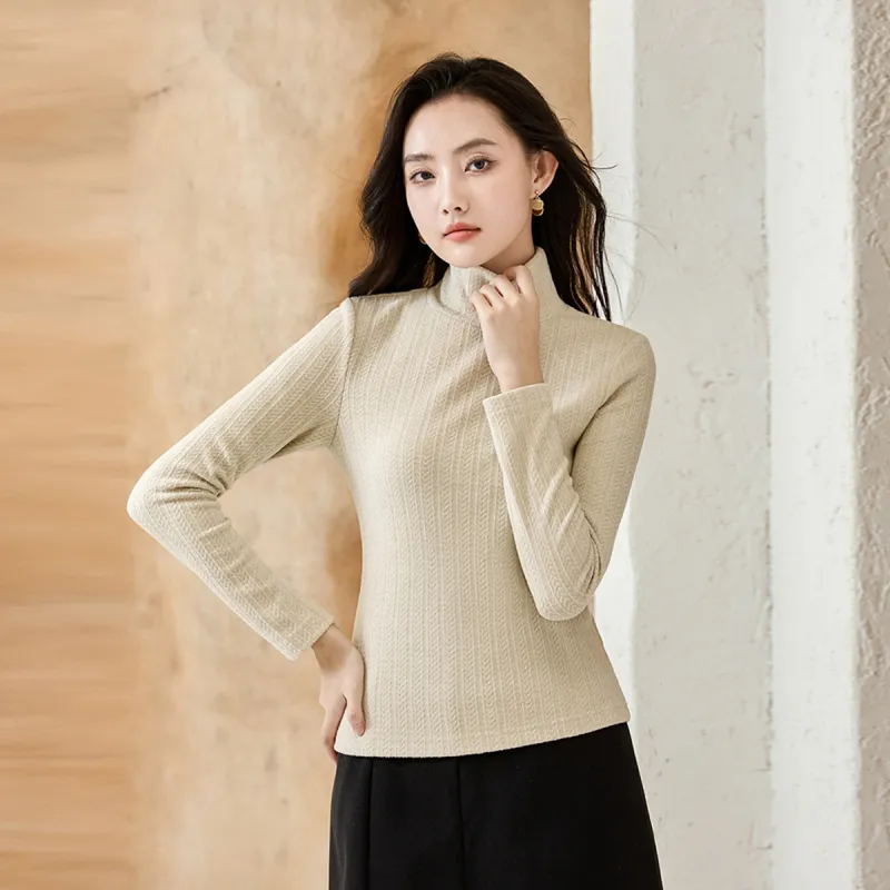 SMEN T Shirts Women's Apricot-3