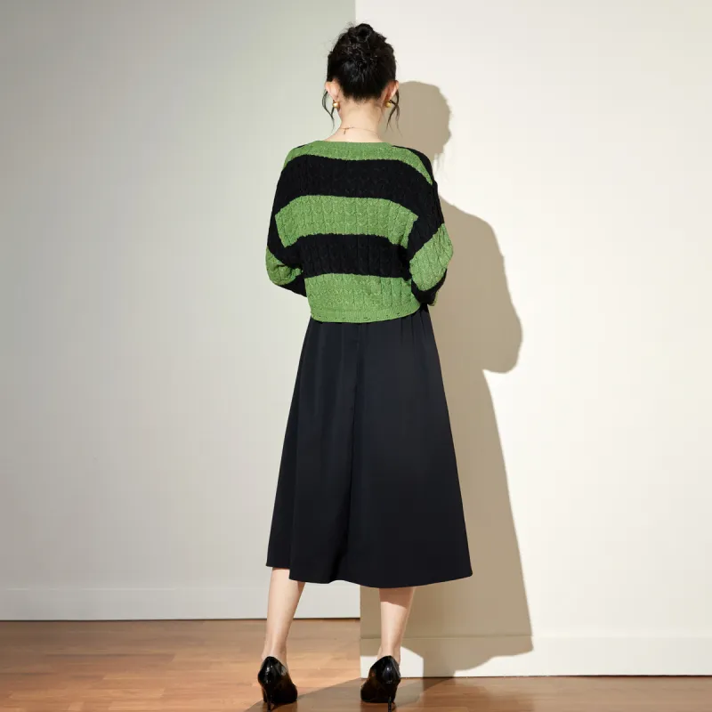 SMEN Two Piece Skirt Sets Women's-3