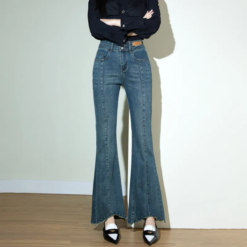 SMEN Jeans Women's Denim Blue-2