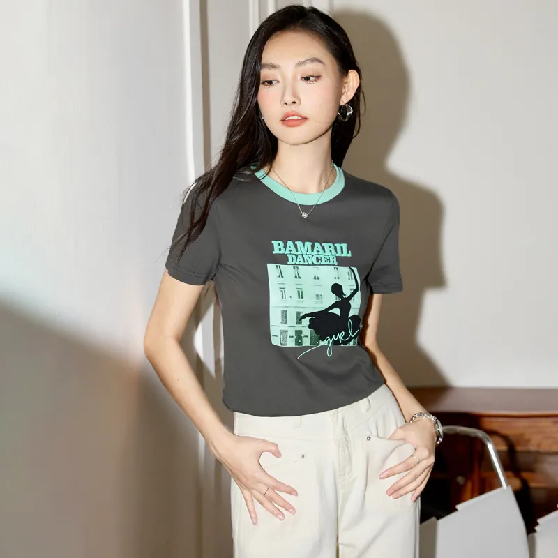 SMEN T Shirts Women's-4