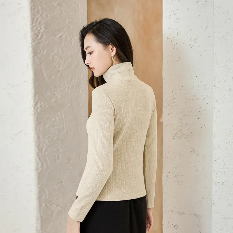 SMEN T Shirts Women's Apricot-9