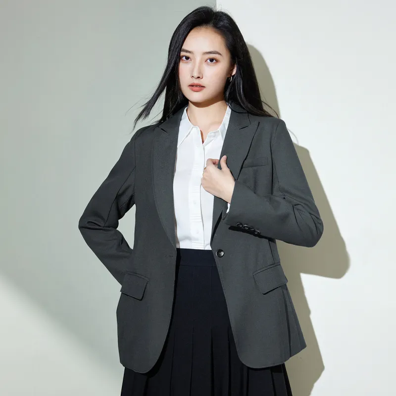 SMEN Business Suit Women's Gray-4