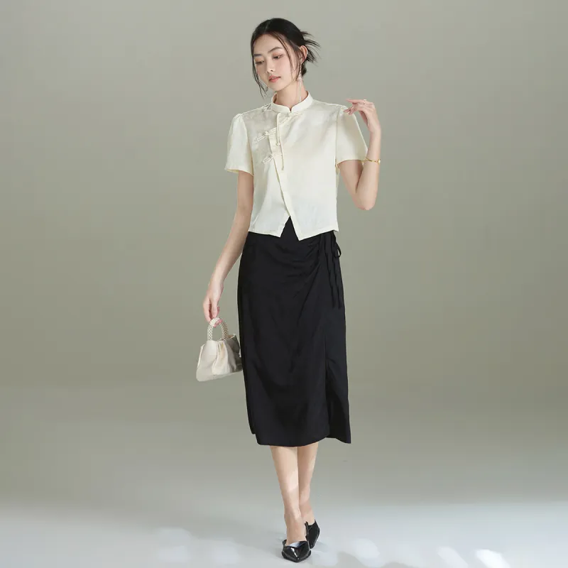SMEN Shirts Women's Apricot-6