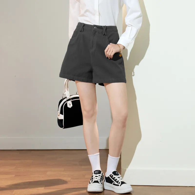 SMEN Denim Shorts Women's-5