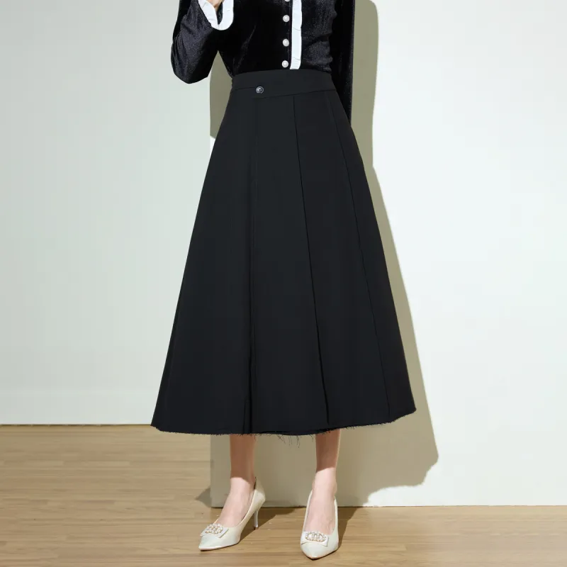 SMEN Casual Long Skirts Women's-12